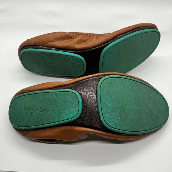 Tieks Chestnut Brown Ballet Flats SIZE 8 - Picture 5 of 6